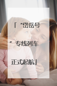 “岱岳号”专线列车正式起航