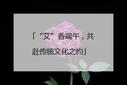 “艾”香端午，共赴传统文化之约