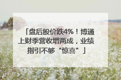 盘后股价跌4%！博通上财季营收增两成，业绩指引不够“惊喜”