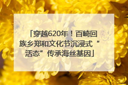 穿越620年！百崎回族乡郑和文化节沉浸式“活态”传承海丝基因