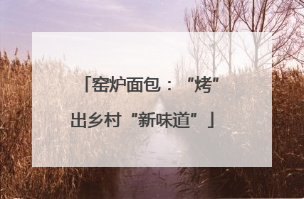 窑炉面包：“烤”出乡村“新味道”