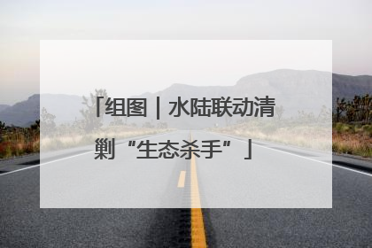 组图｜水陆联动清剿“生态杀手”