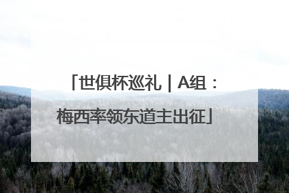 世俱杯巡礼｜A组：梅西率领东道主出征