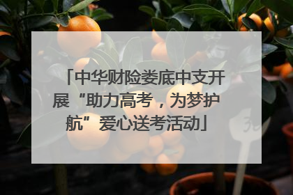 中华财险娄底中支开展“助力高考，为梦护航”爱心送考活动
