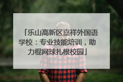 乐山高新区嘉祥外国语学校：专业技能培训，助力棍网球扎根校园