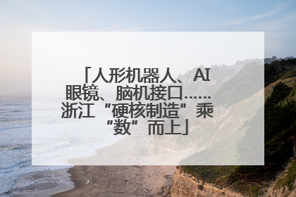 人形机器人、AI眼镜、脑机接口……浙江“硬核制造”乘“数”而上