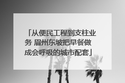 从便民工程到支柱业务 眉州东坡把早餐做成会呼吸的城市配套