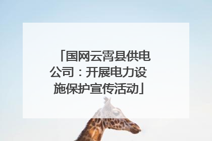 国网云霄县供电公司：开展电力设施保护宣传活动