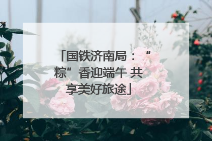 国铁济南局：“粽”香迎端午 共享美好旅途