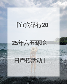 宜宾举行2025年六五环境日宣传活动