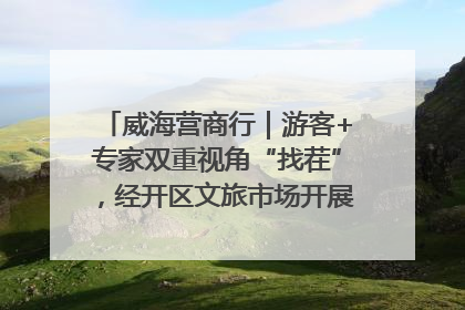 威海营商行｜游客+专家双重视角“找茬”，经开区文旅市场开展暑期前“体检”