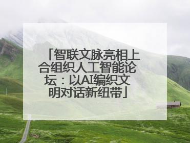 智联文脉亮相上合组织人工智能论坛：以AI编织文明对话新纽带