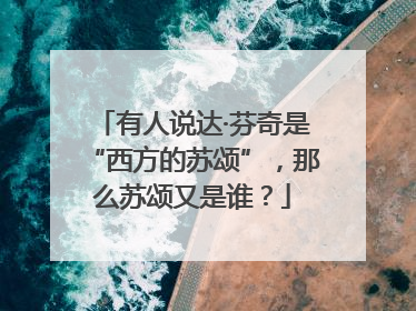 有人说达·芬奇是“西方的苏颂”，那么苏颂又是谁？
