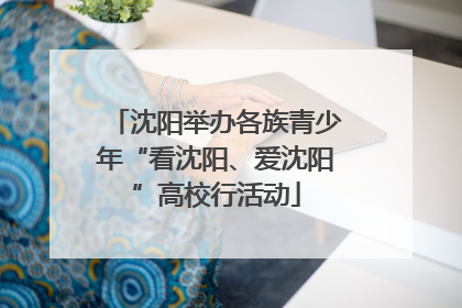 沈阳举办各族青少年“看沈阳、爱沈阳”高校行活动