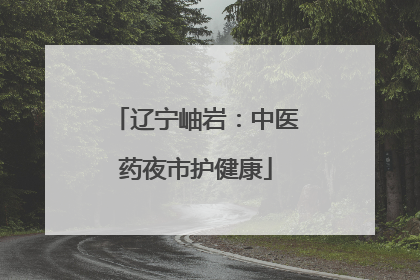 辽宁岫岩：中医药夜市护健康