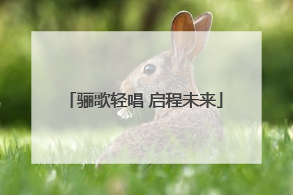 骊歌轻唱 启程未来